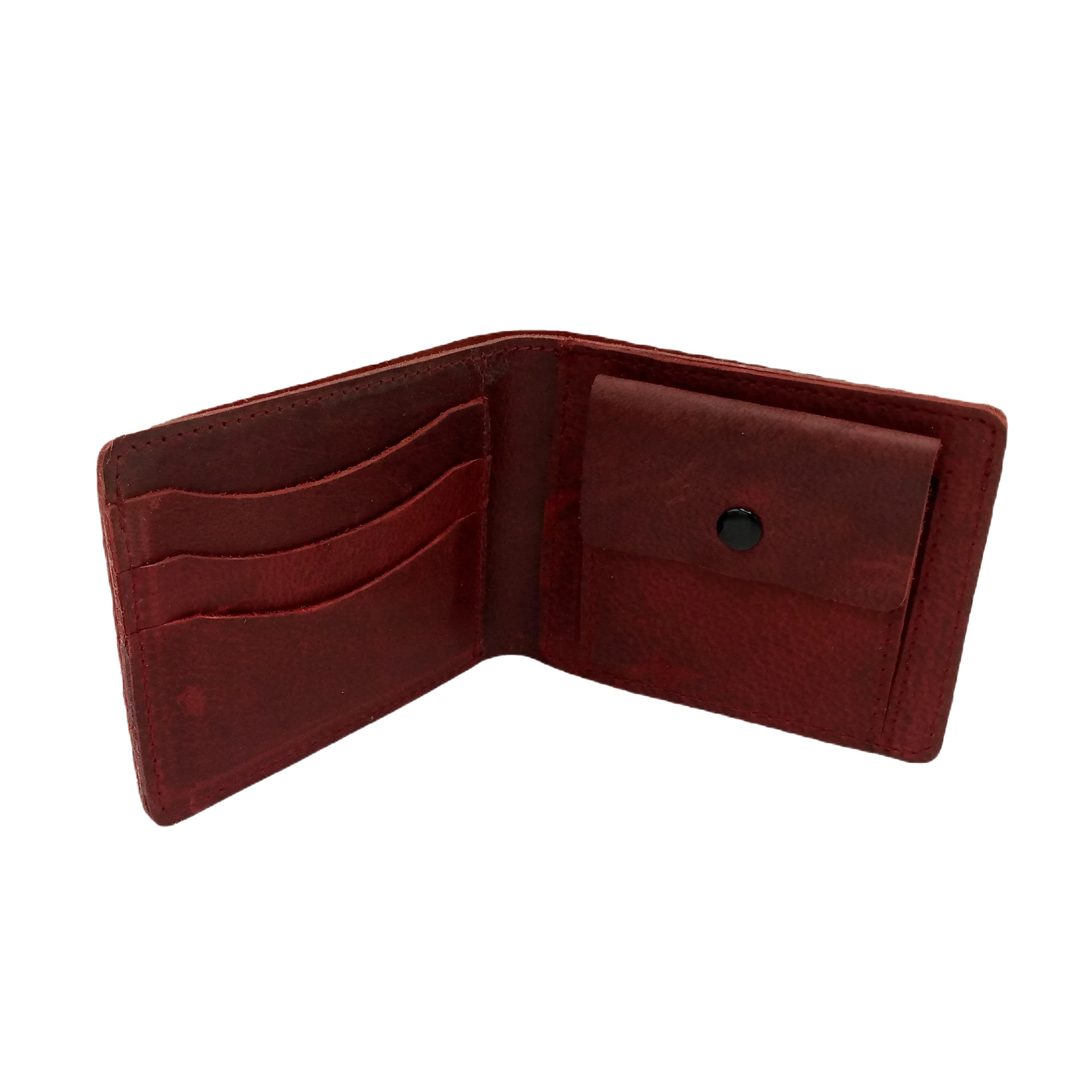 Brown Bifold Leather Wallet - Image 7