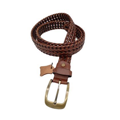 Men Belt In Brown