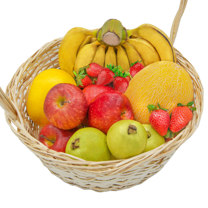 Ramadan Delight Fruit Small Basket
